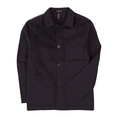 navy cotton jacket