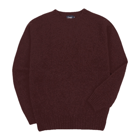 burgundy jumper