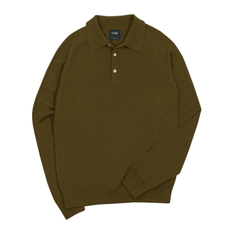 olive polo shirt